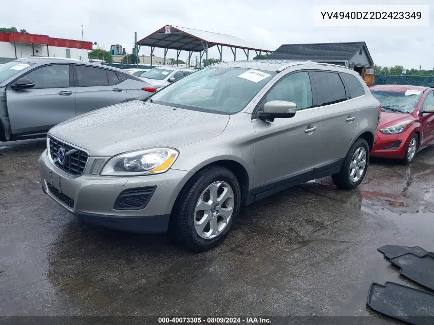 YV4940DZ2D2423349 2013 Volvo Xc60 3.2