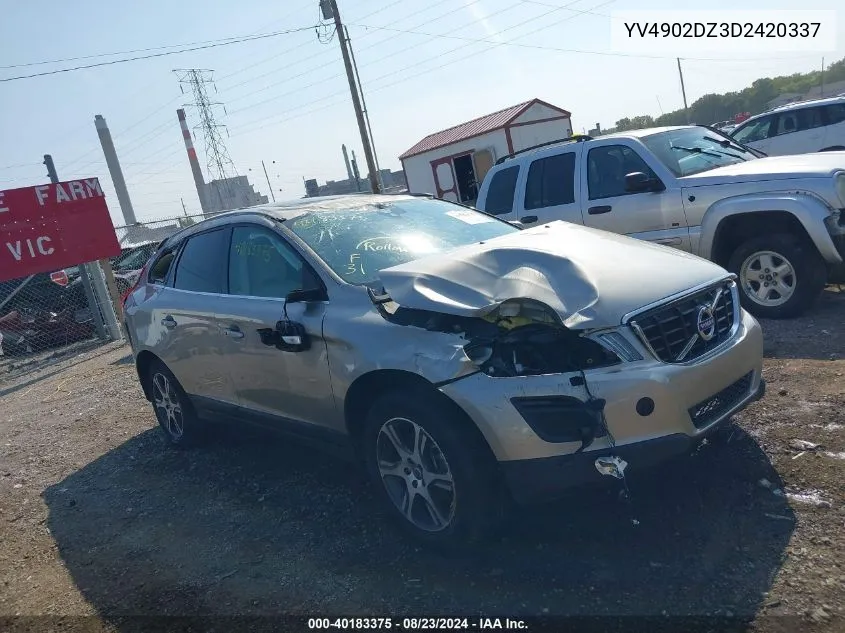 YV4902DZ3D2420337 2013 Volvo Xc60 T6