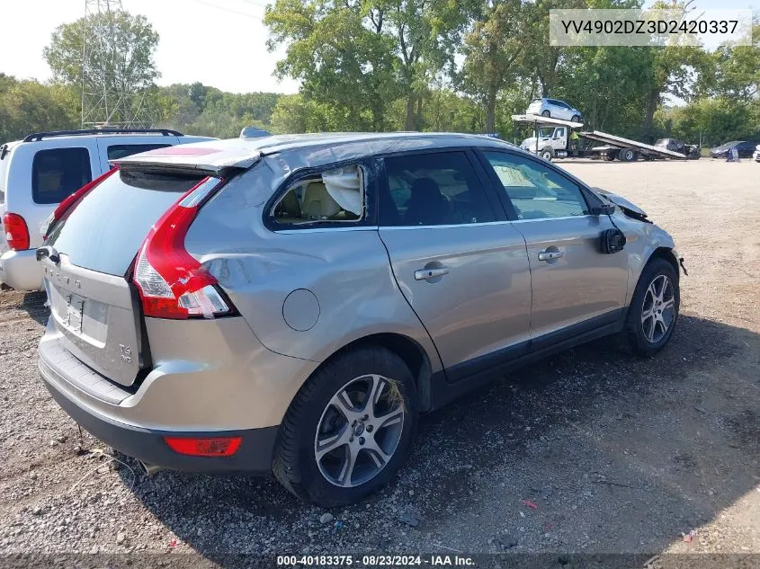 YV4902DZ3D2420337 2013 Volvo Xc60 T6