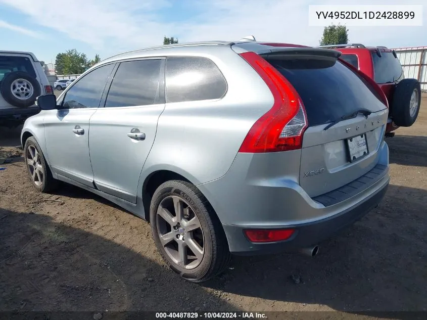 2013 Volvo Xc60 3.2 Premier VIN: YV4952DL1D2428899 Lot: 40487829