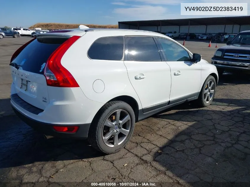 2013 Volvo Xc60 T6 VIN: YV4902DZ5D2383419 Lot: 40510058