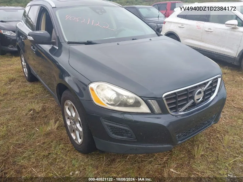 2013 Volvo Xc60 3.2 VIN: YV4940DZ1D2384172 Lot: 40521122