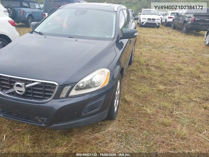 2013 Volvo Xc60 3.2 VIN: YV4940DZ1D2384172 Lot: 40521122