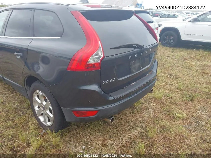 2013 Volvo Xc60 3.2 VIN: YV4940DZ1D2384172 Lot: 40521122