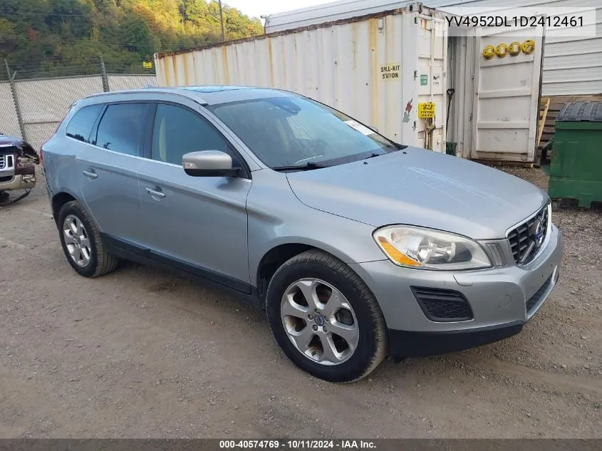 2013 Volvo Xc60 3.2 VIN: YV4952DL1D2412461 Lot: 40574769