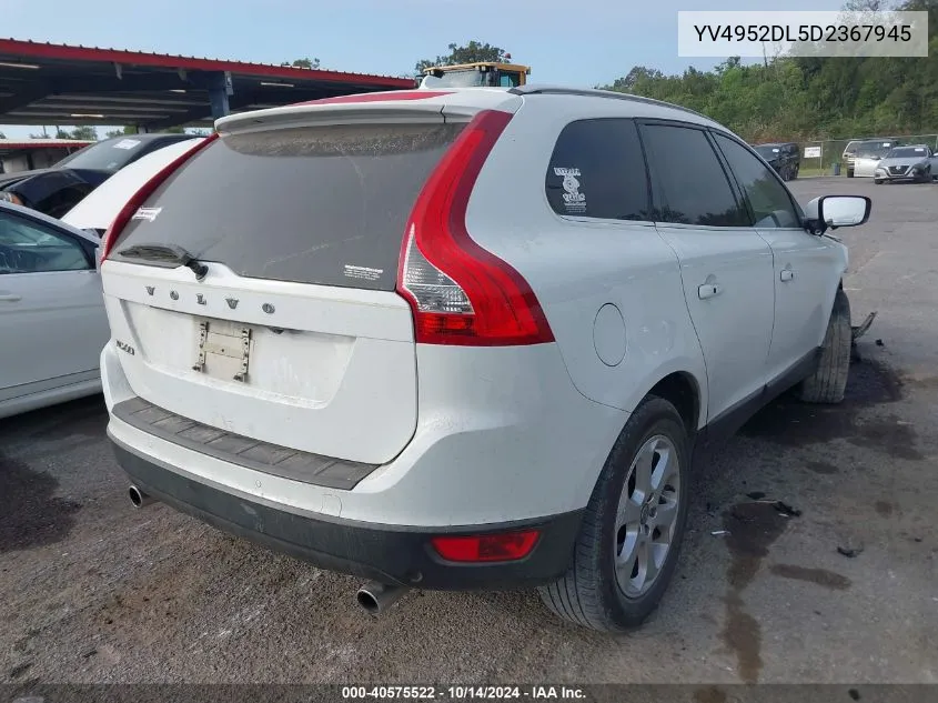 YV4952DL5D2367945 2013 Volvo Xc60 3.2/3.2 Platinum/3.2 Premier/3.2 Premier Plus