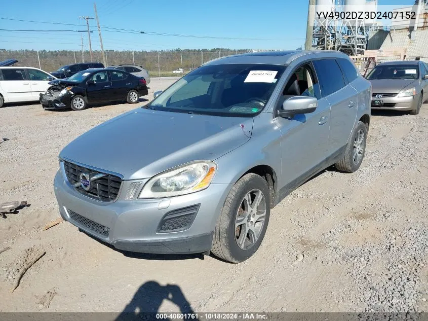 2013 Volvo Xc60 T6 VIN: YV4902DZ3D2407152 Lot: 40601761