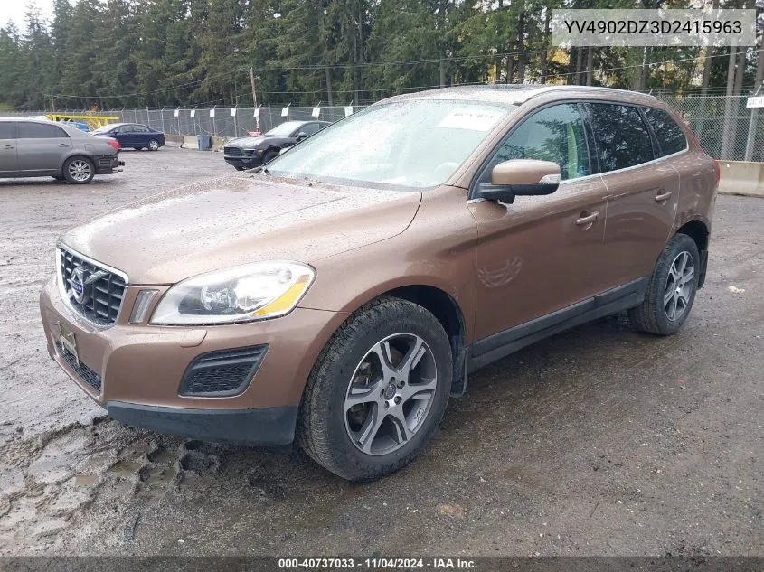 2013 Volvo Xc60 T6 VIN: YV4902DZ3D2415963 Lot: 40737033