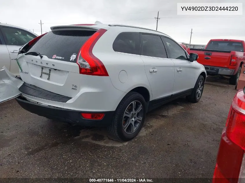 YV4902DZ3D2444220 2013 Volvo Xc60 T6