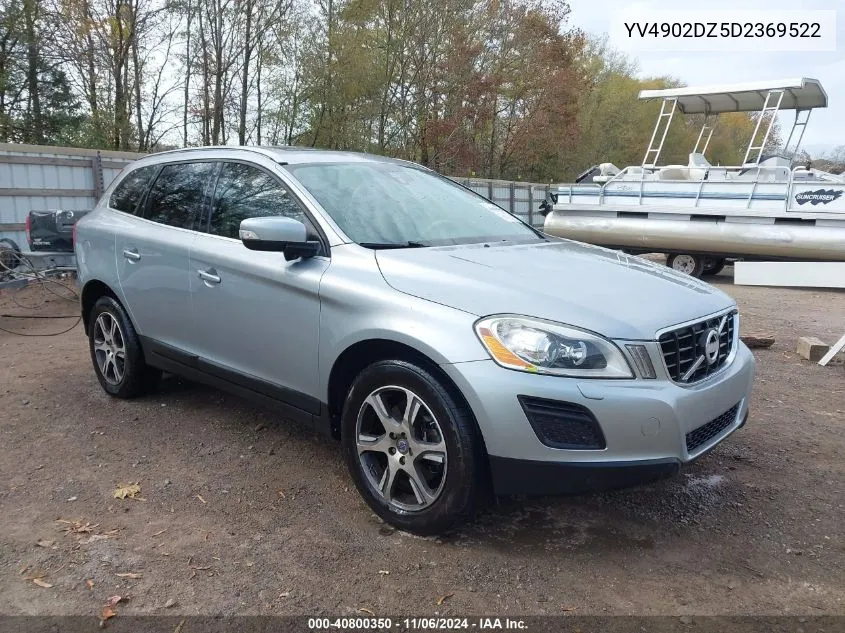 2013 Volvo Xc60 T6 VIN: YV4902DZ5D2369522 Lot: 40800350