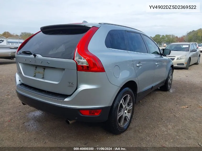 2013 Volvo Xc60 T6 VIN: YV4902DZ5D2369522 Lot: 40800350