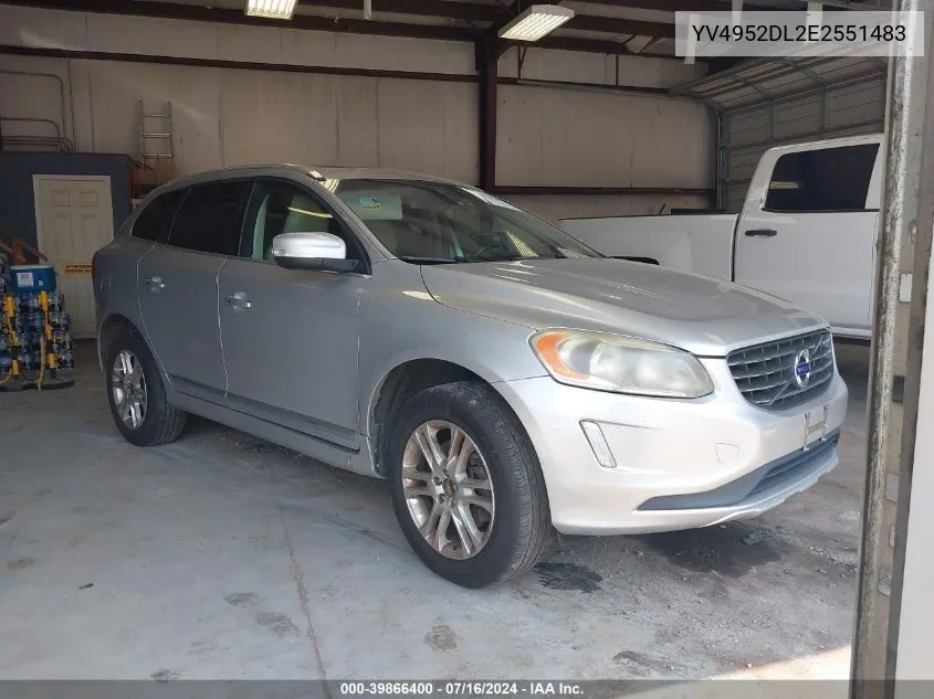 YV4952DL2E2551483 2014 Volvo Xc60 3.2/3.2 Platinum/3.2 Premier/3.2 Premier Plus