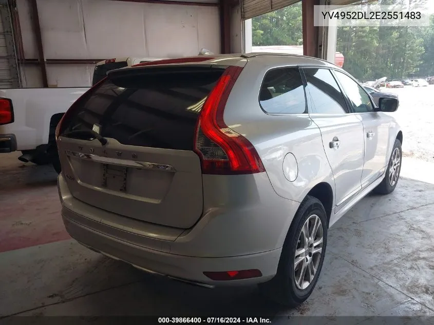 YV4952DL2E2551483 2014 Volvo Xc60 3.2/3.2 Platinum/3.2 Premier/3.2 Premier Plus