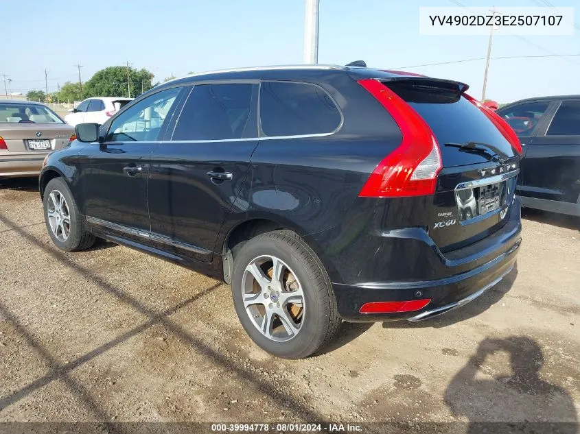 2014 Volvo Xc60 T6/T6 Platinum/T6 Premier Plus/T6 R-Design/T6 R-Design Platinum/T6 R-Design Premier Plus VIN: YV4902DZ3E2507107 Lot: 39994778