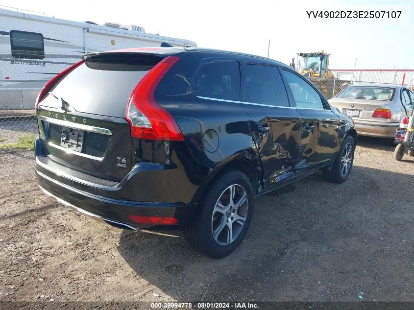 YV4902DZ3E2507107 2014 Volvo Xc60 T6/T6 Platinum/T6 Premier Plus/T6 R-Design/T6 R-Design Platinum/T6 R-Design Premier Plus