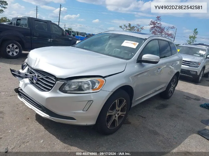 2014 Volvo Xc60 T6 Platinum VIN: YV4902DZ8E2542581 Lot: 40374860