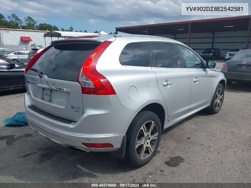 2014 Volvo Xc60 T6 Platinum VIN: YV4902DZ8E2542581 Lot: 40374860