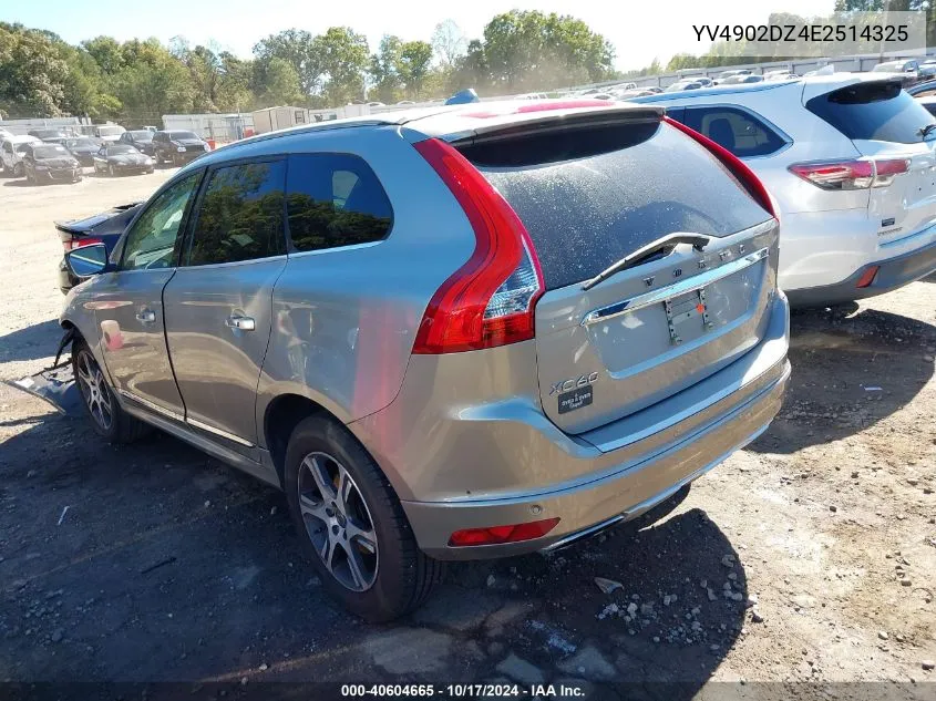 2014 Volvo Xc60 T6 R-Design Premier Plus VIN: YV4902DZ4E2514325 Lot: 40604665