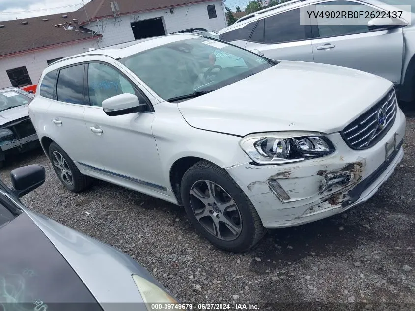 2015 Volvo Xc60 T6 VIN: YV4902RB0F2622437 Lot: 39749679