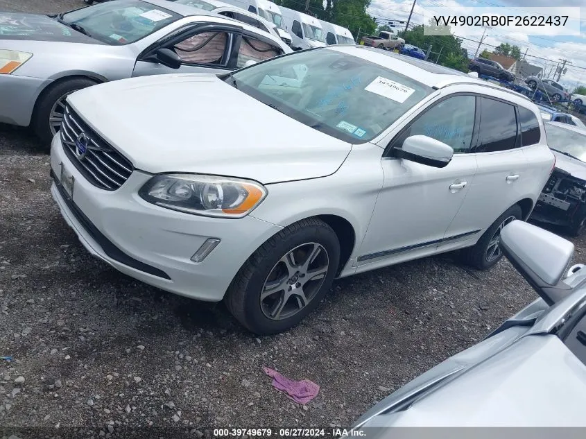 2015 Volvo Xc60 T6 VIN: YV4902RB0F2622437 Lot: 39749679