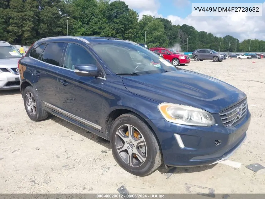 YV449MDM4F2723632 2015 Volvo Xc60 T6 Platinum