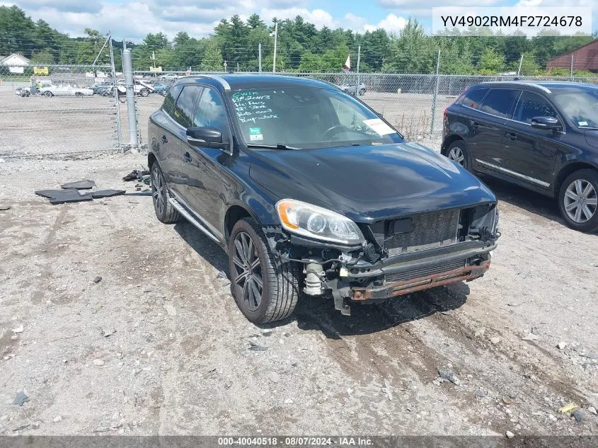 YV4902RM4F2724678 2015 Volvo Xc60 T6 Platinum