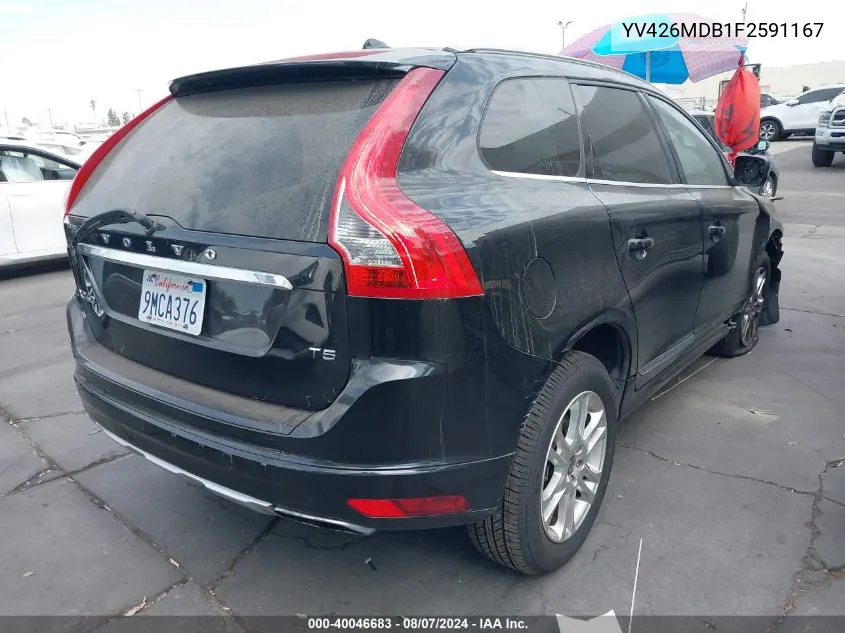 YV426MDB1F2591167 2015 Volvo Xc60 T5 Premier