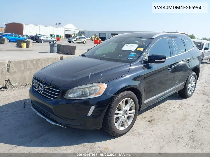 YV440MDM4F2669601 2015 Volvo Xc60 T5 Platinum