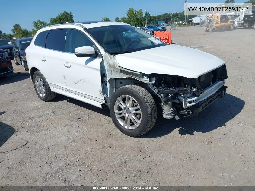 2015 Volvo Xc60 T5 Platinum VIN: YV440MDD7F2593047 Lot: 40175268