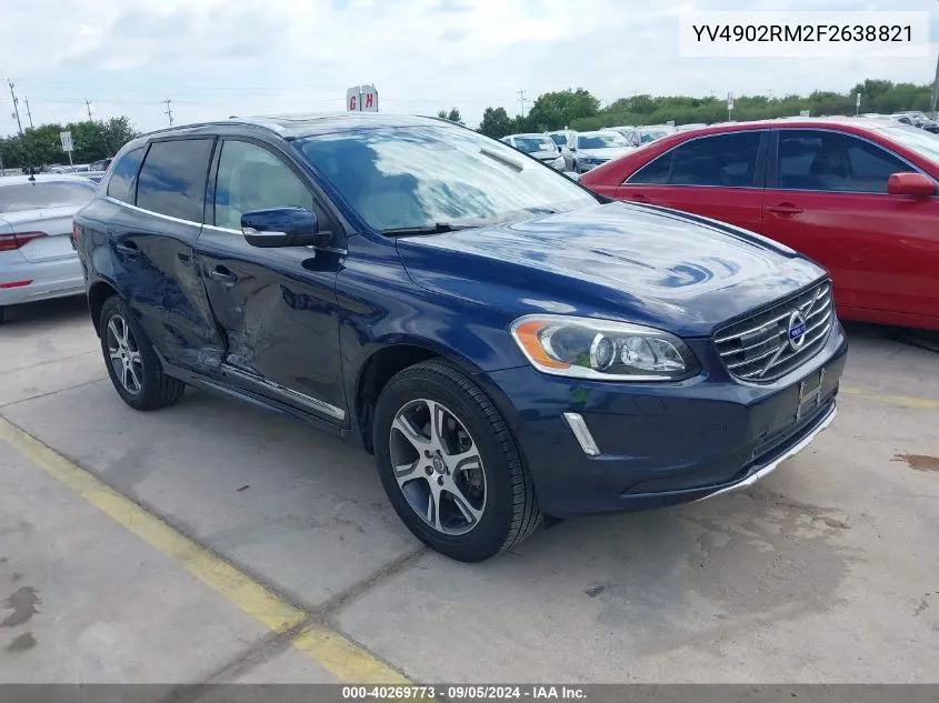 2015 Volvo Xc60 T6 Platinum VIN: YV4902RM2F2638821 Lot: 40269773