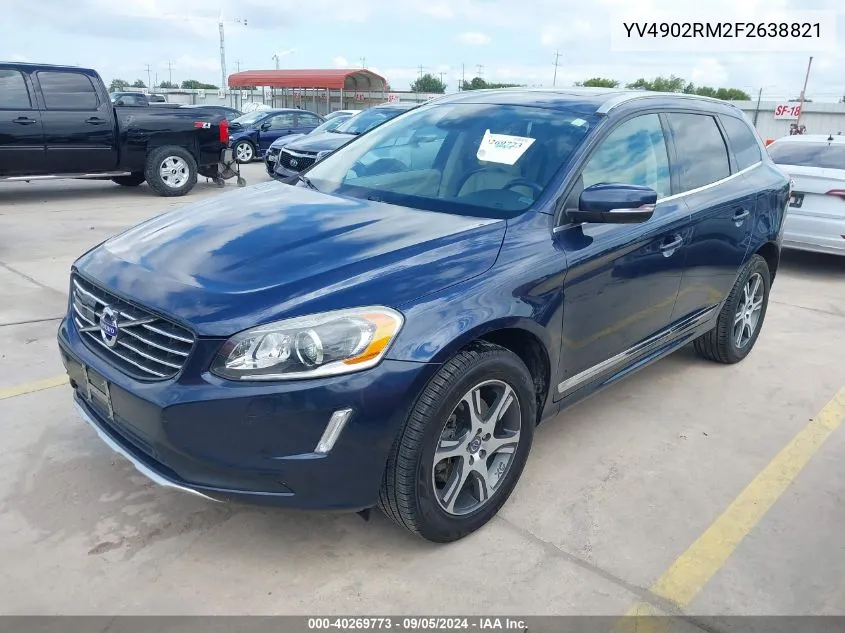 2015 Volvo Xc60 T6 Platinum VIN: YV4902RM2F2638821 Lot: 40269773