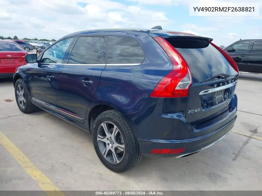 YV4902RM2F2638821 2015 Volvo Xc60 T6 Platinum