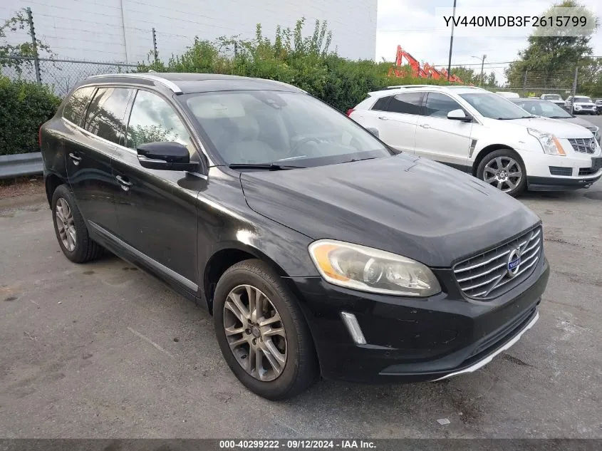 2015 Volvo Xc60 T5 Premier VIN: YV440MDB3F2615799 Lot: 40299222