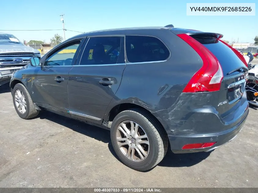 2015 Volvo Xc60 T5 Premier VIN: YV440MDK9F2685226 Lot: 40307033