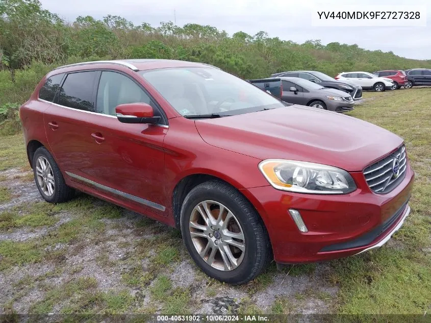 2015 Volvo Xc60 T5/Premier VIN: YV440MDK9F2727328 Lot: 40531902