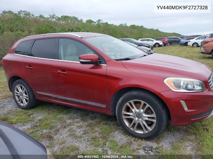 2015 Volvo Xc60 T5/Premier VIN: YV440MDK9F2727328 Lot: 40531902