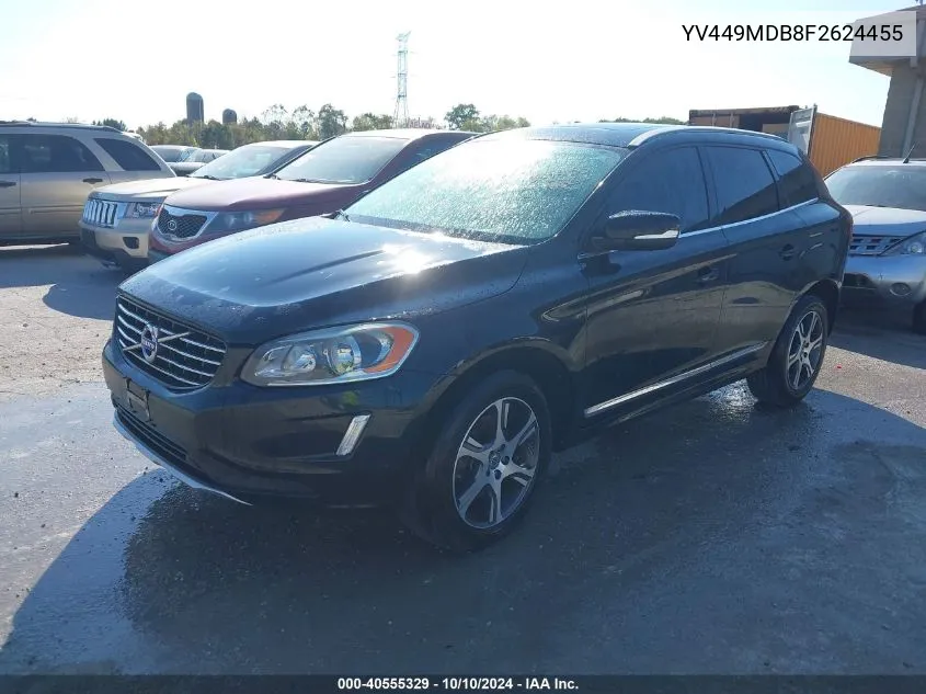 2015 Volvo Xc60 T6 VIN: YV449MDB8F2624455 Lot: 40555329