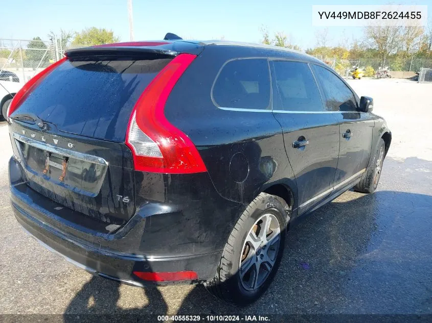 2015 Volvo Xc60 T6 VIN: YV449MDB8F2624455 Lot: 40555329