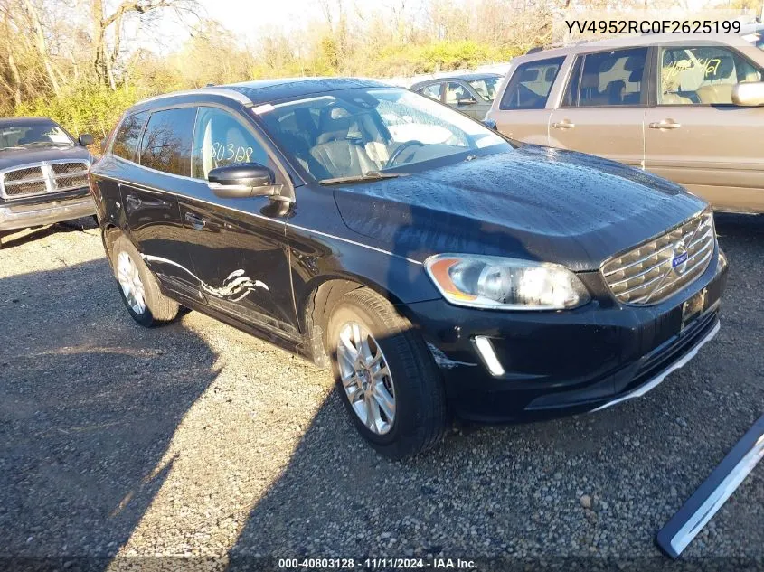 2015 Volvo Xc60 3.2 Premier Plus VIN: YV4952RC0F2625199 Lot: 40803128