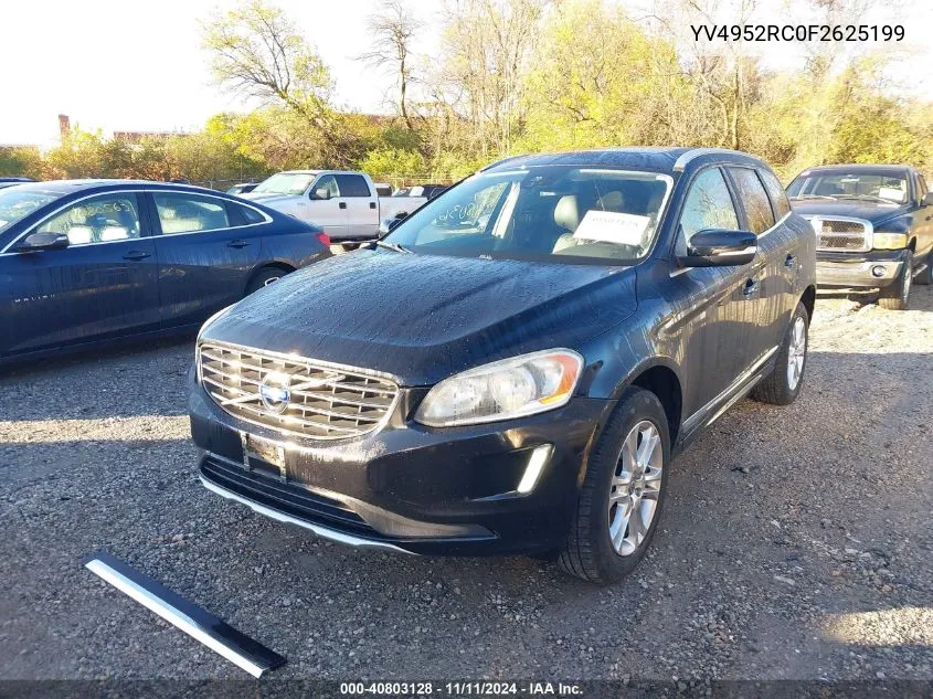 2015 Volvo Xc60 3.2 Premier Plus VIN: YV4952RC0F2625199 Lot: 40803128