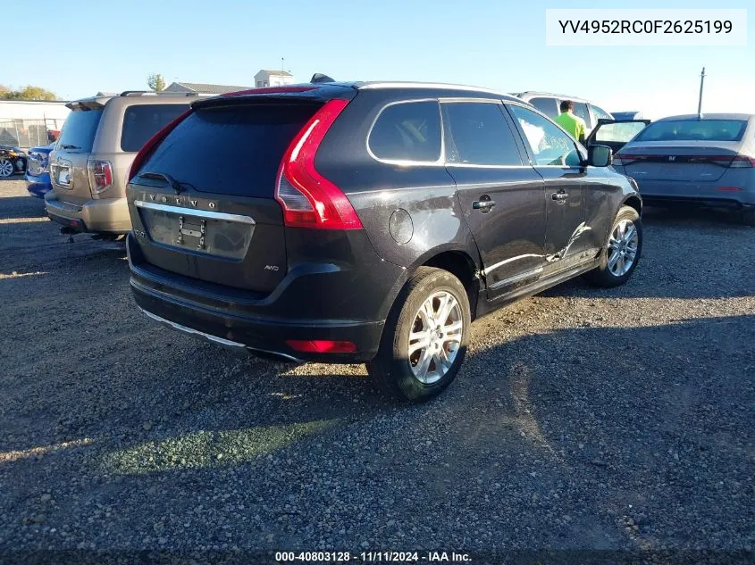 2015 Volvo Xc60 3.2 Premier Plus VIN: YV4952RC0F2625199 Lot: 40803128