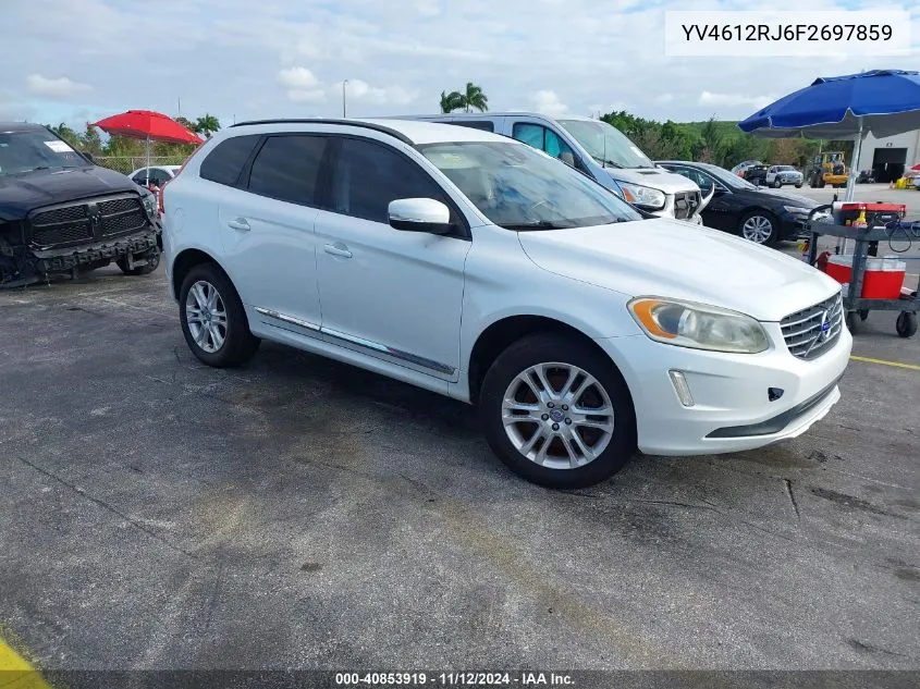 2015 Volvo Xc60 T5 VIN: YV4612RJ6F2697859 Lot: 40853919