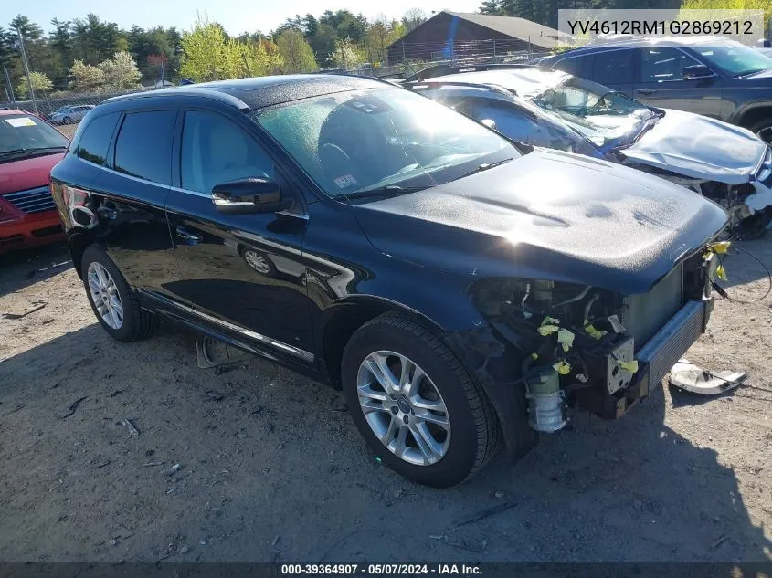 YV4612RM1G2869212 2016 Volvo Xc60 T5 Platinum