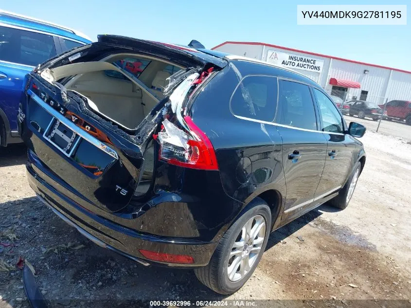 YV440MDK9G2781195 2016 Volvo Xc60 T5 Drive-E Premier