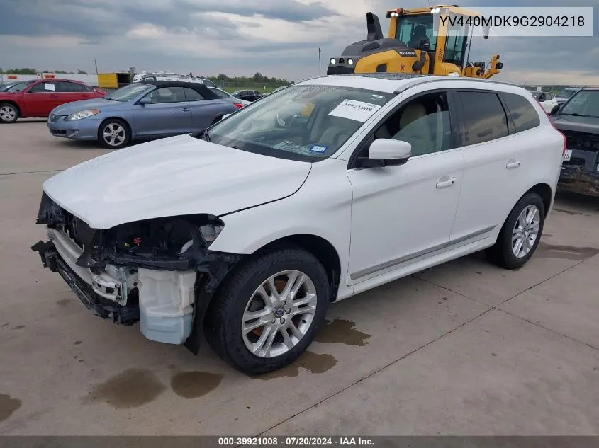 YV440MDK9G2904218 2016 Volvo Xc60 T5 Drive-E Premier