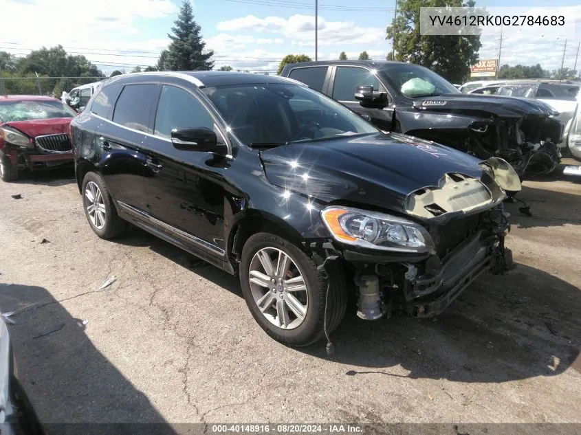 2016 Volvo Xc60 T5 Premier VIN: YV4612RK0G2784683 Lot: 40148916