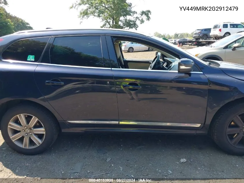 YV449MRK2G2912479 2016 Volvo Xc60 T6 Drive-E