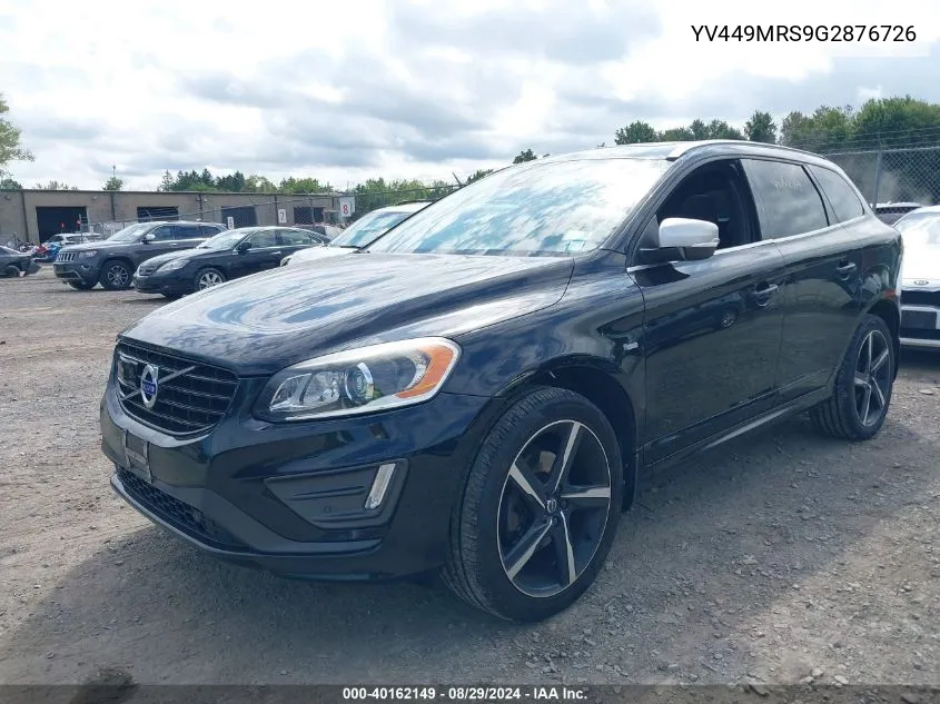 YV449MRS9G2876726 2016 Volvo Xc60 T6 Drive-E R-Design Platinum