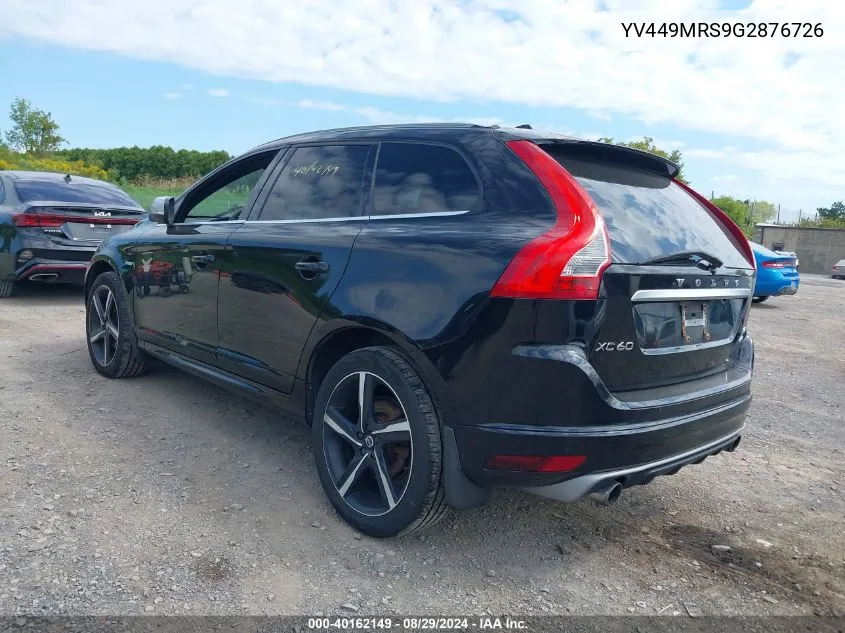 YV449MRS9G2876726 2016 Volvo Xc60 T6 Drive-E R-Design Platinum