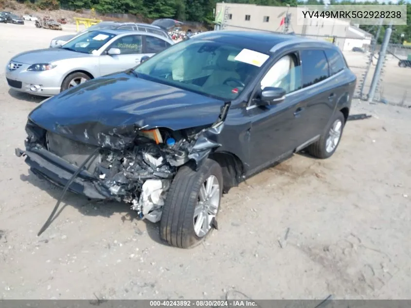 YV449MRK5G2928238 2016 Volvo Xc60 T6 Drive-E